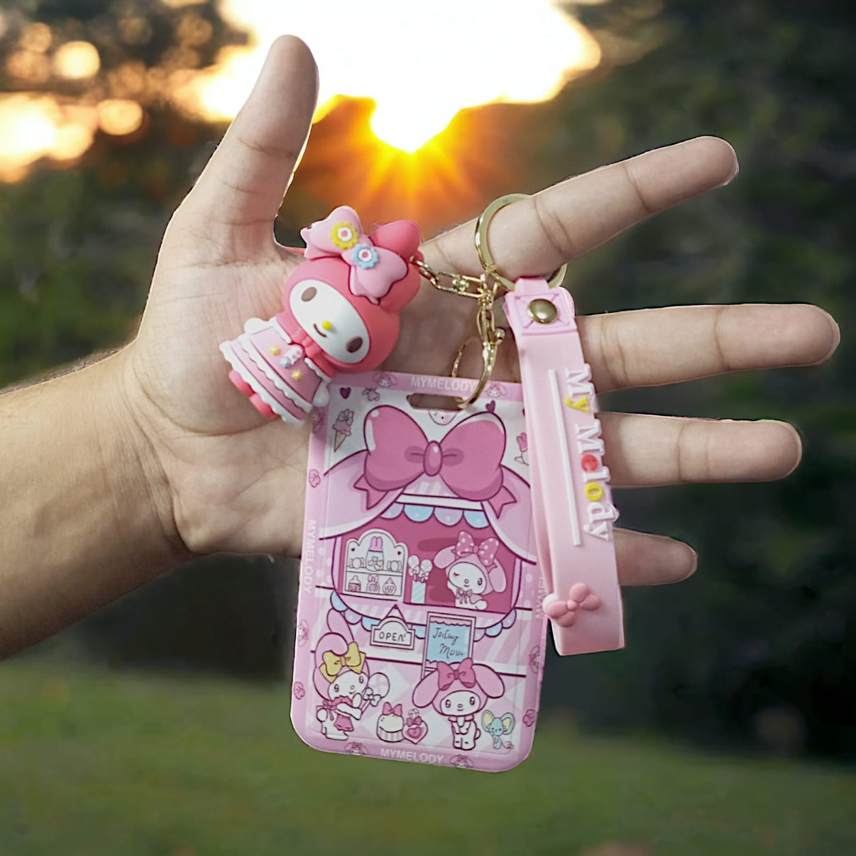 2-in-1 ID Holder and Keychain | 3D | Premium Quality