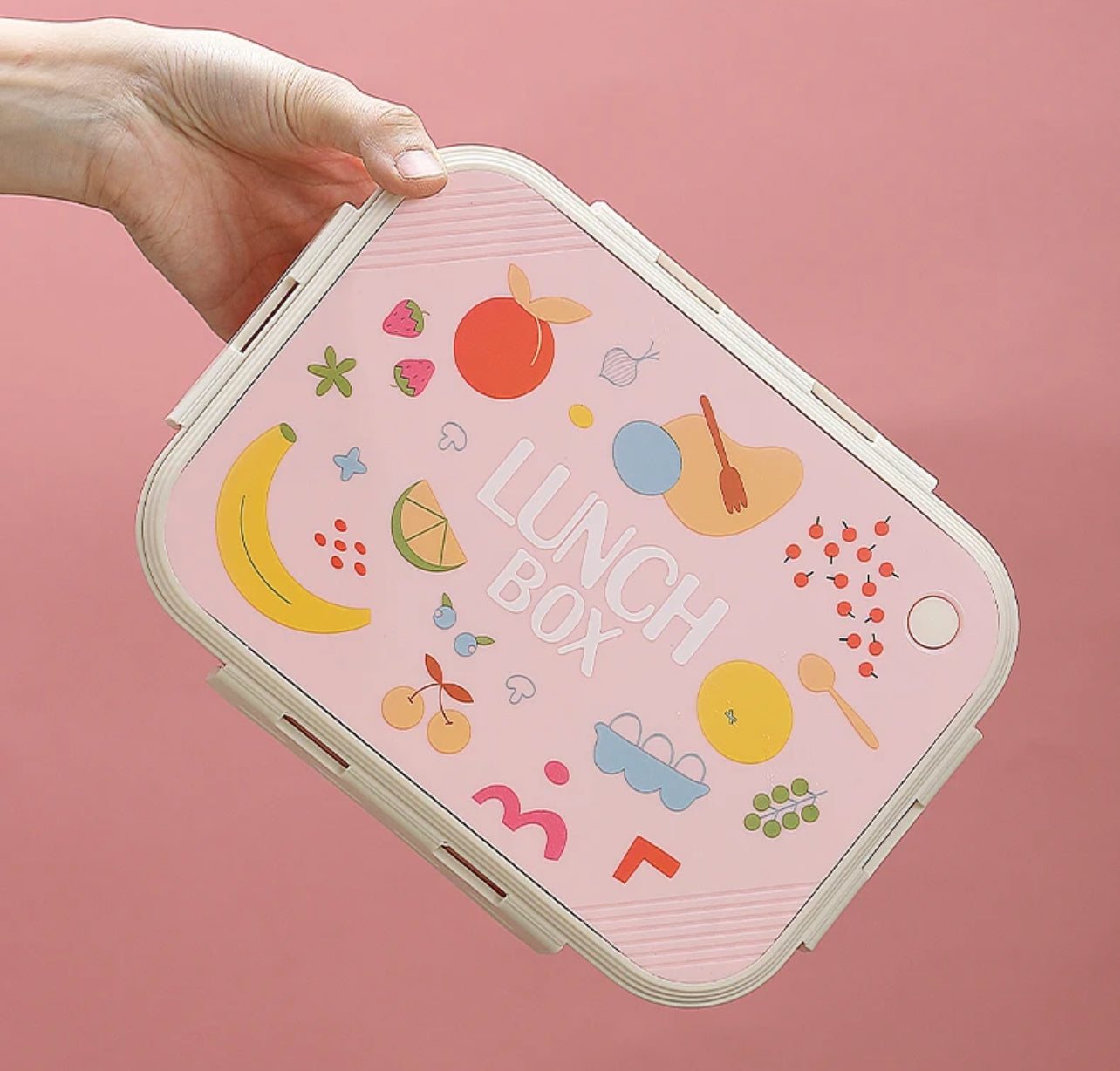 Lunchbox - 3 Compartments | Spill Free | Opaque