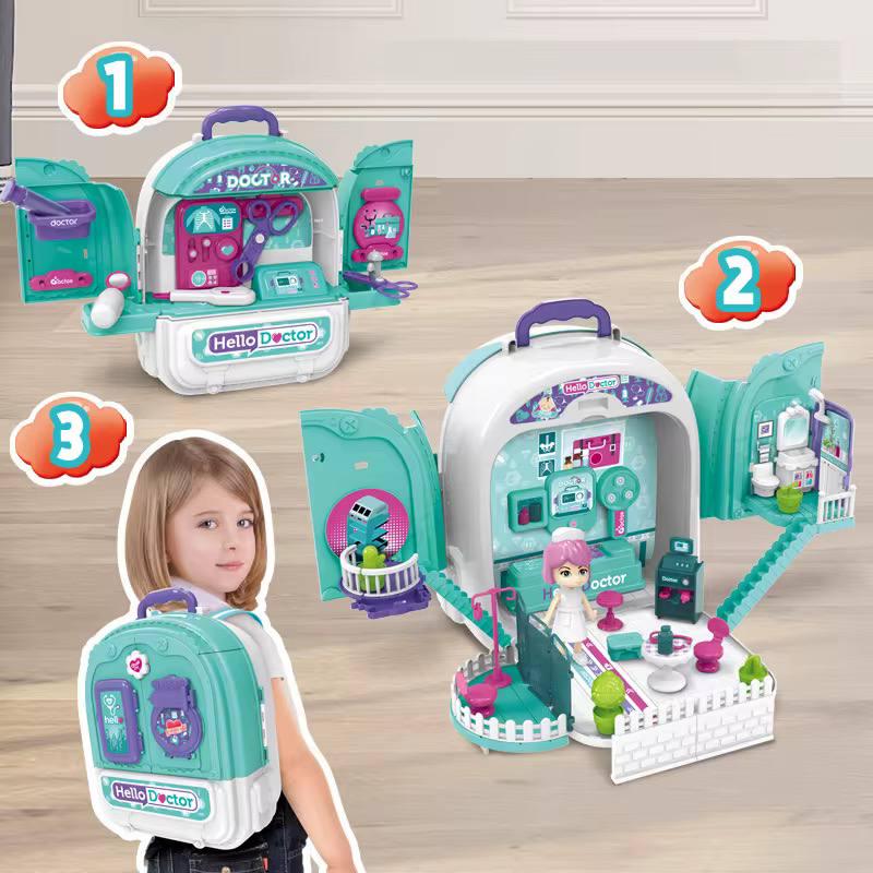 Hello Doctor - 3 in 1 Doctor Play Set