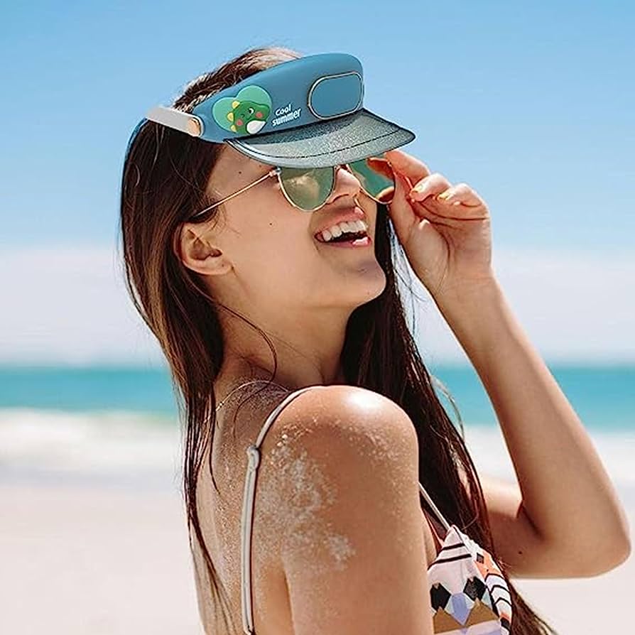 Sun Protector - Cute Hat with Cooling Fan