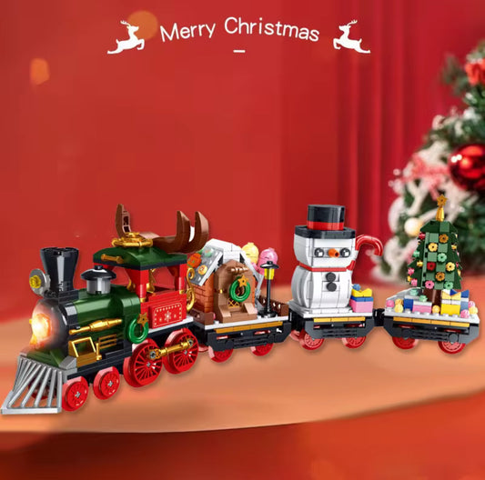 Christmas Train - 868Pcs DIY | 4-in-1 Building Block Set