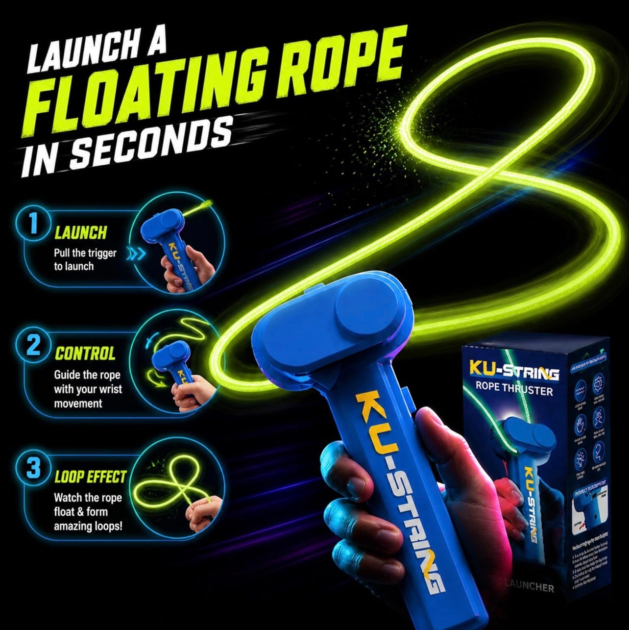 KU Strings - Revolutionary Rope Thruster