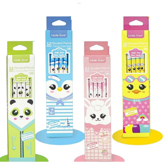 Animal Pencil Set | 12pcs