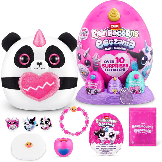Zuru Rainbocorns - Eggzania Mini Mania, 10 surprise