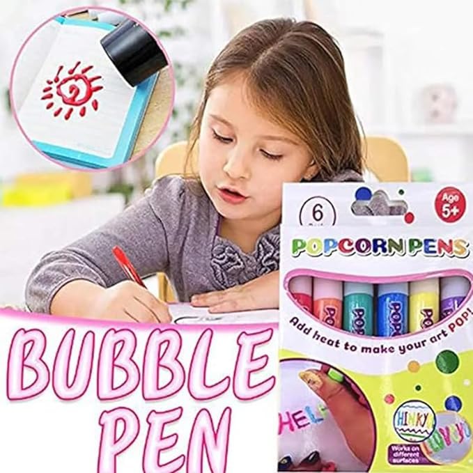 Poprcorn Pens - 6pcs