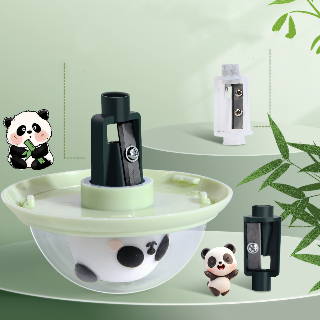 Space-Panda - Electric Pencil Sharpeners