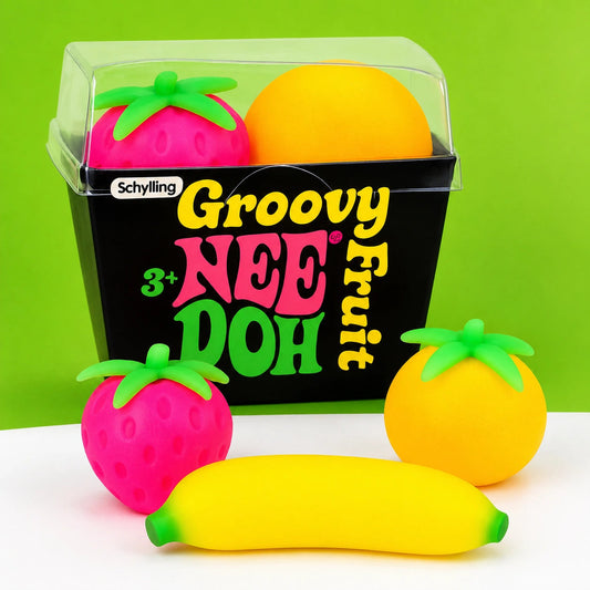 Nee Doh - Groovy Fruits | 3pcs Set