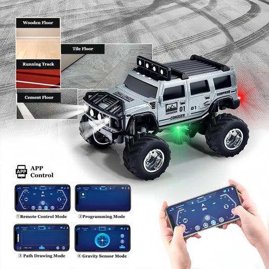 Hummer TRASPED - 1:64 Mini RC Car