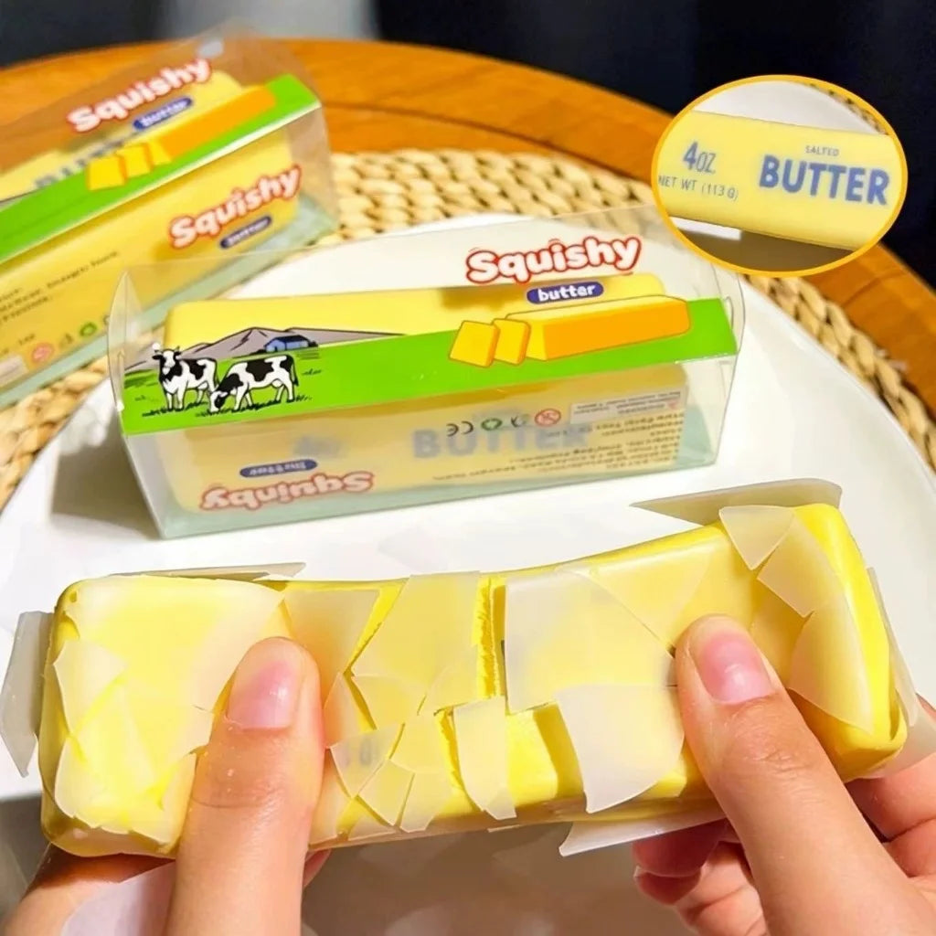 Crispy Butter - Satisfying Squishy Toy | 1pcs