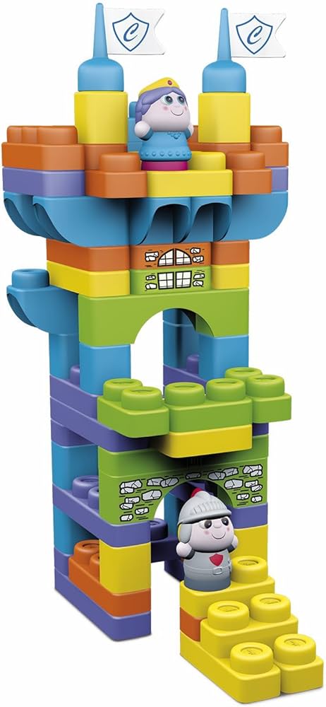 Chicco Toy Building Blocks Set Castle - 70 Pieces
