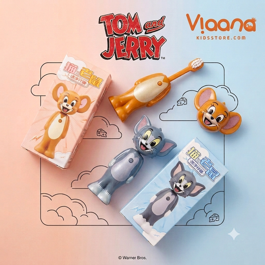 Tom and Jerry - 2pcs Baby Toothbrush