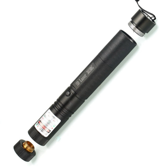 Green Laser Pointer Adjustable Focus Laser Light with Star Head