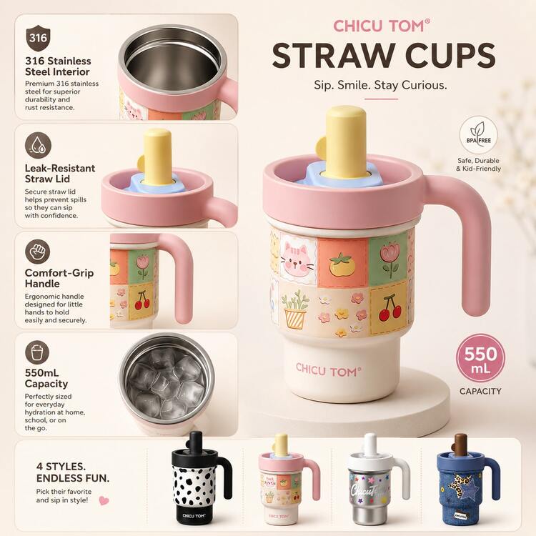 Chicu Tom - Cute Tumblers | 550ml