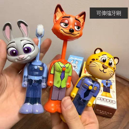 Zootopia - 3Pcs Baby Toothbrush Set