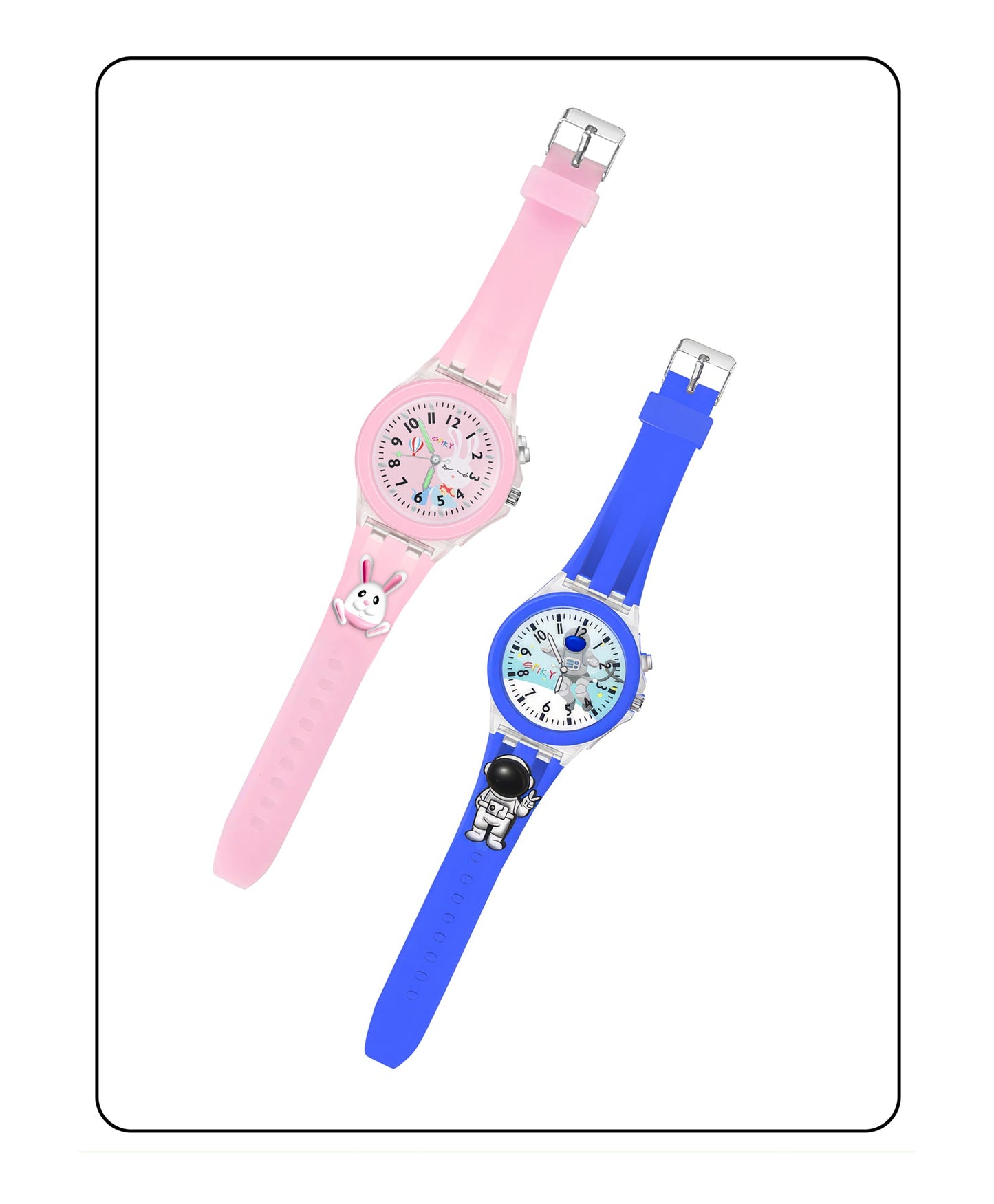 Kids Analog Watches with Lights