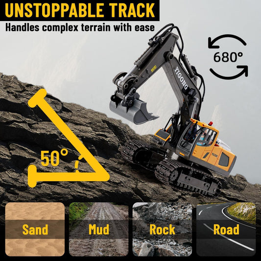 11 Channel RC Excavator Truck