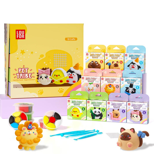 Air Dry Clay - Pet Tribe |1pcs