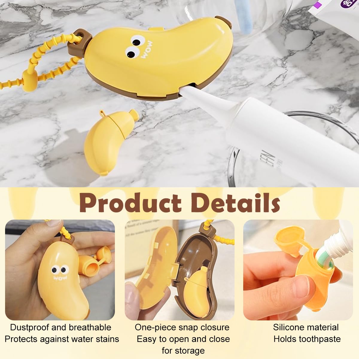 Banana - Toothbrush and Toothpaste Holder