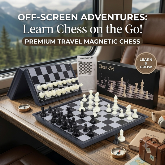 Magnetic Chess Set - Travel Friendly