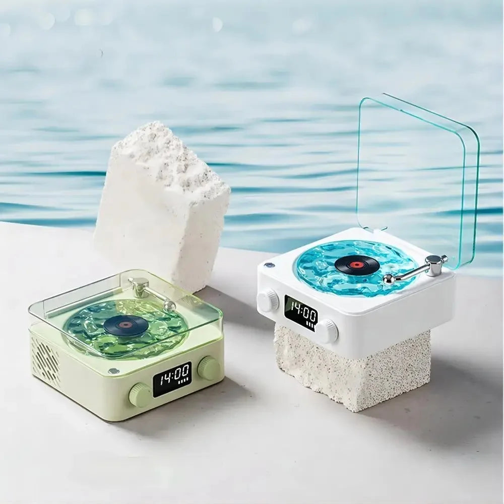 The Waves - Vinyl Player Bluetooth Speaker