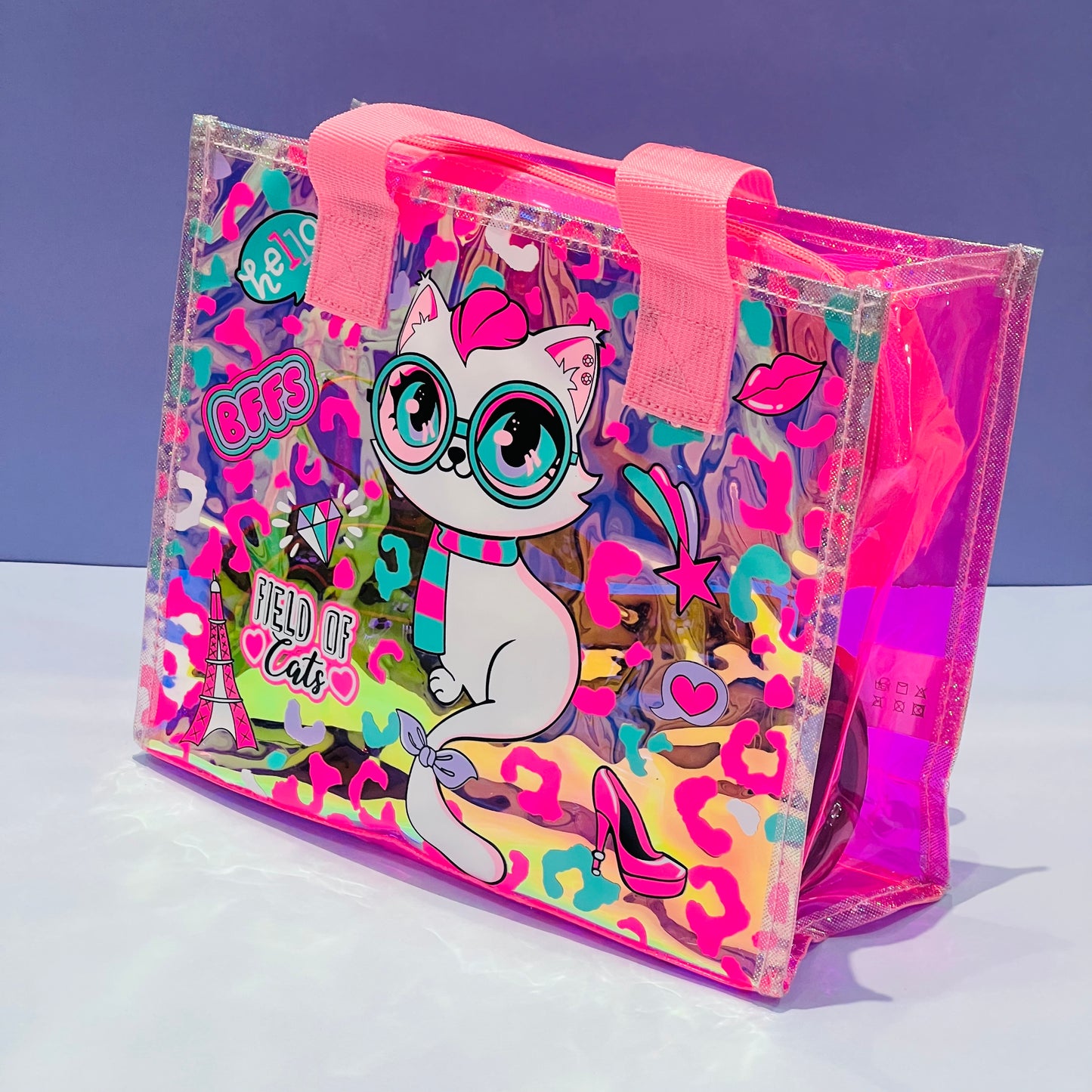 Kids Luxury Tote | Holographic