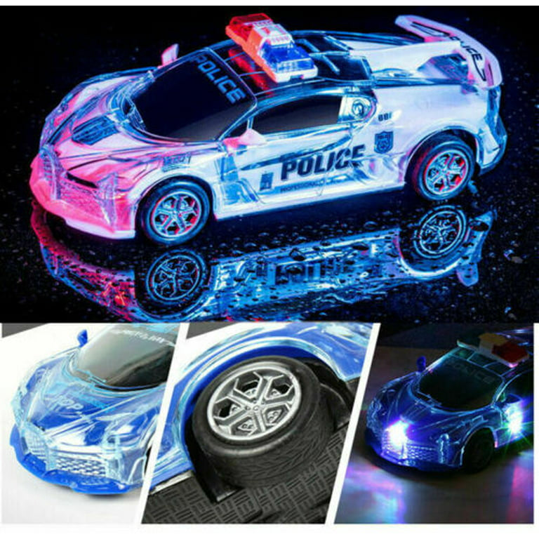 Musical Police Car - Metal, Lights and Super Fast !!