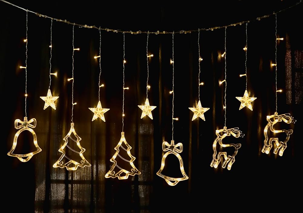 Christmas - 10pcs Star String Lights