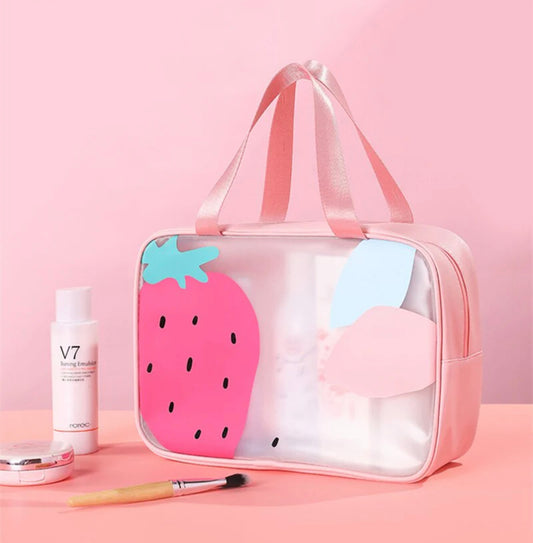 Versatile and Stylish: Medium Waterproof Fruit Theme Multipurpose Storage Bag