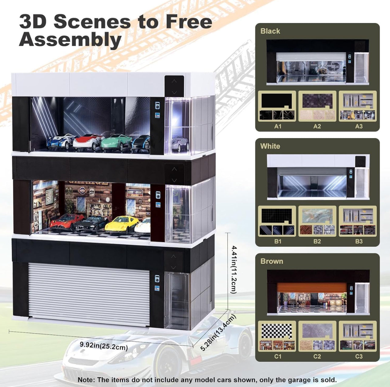 Garage - Electric Edition for 1:64 Cars