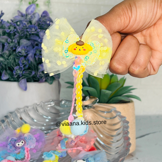 Sanrio Hairpins with Sequence - 5pcs