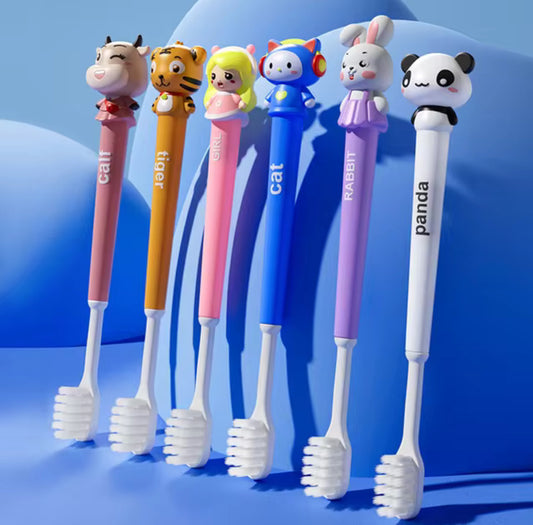 Super Soft Silicone Toothbrush - Animal Themes