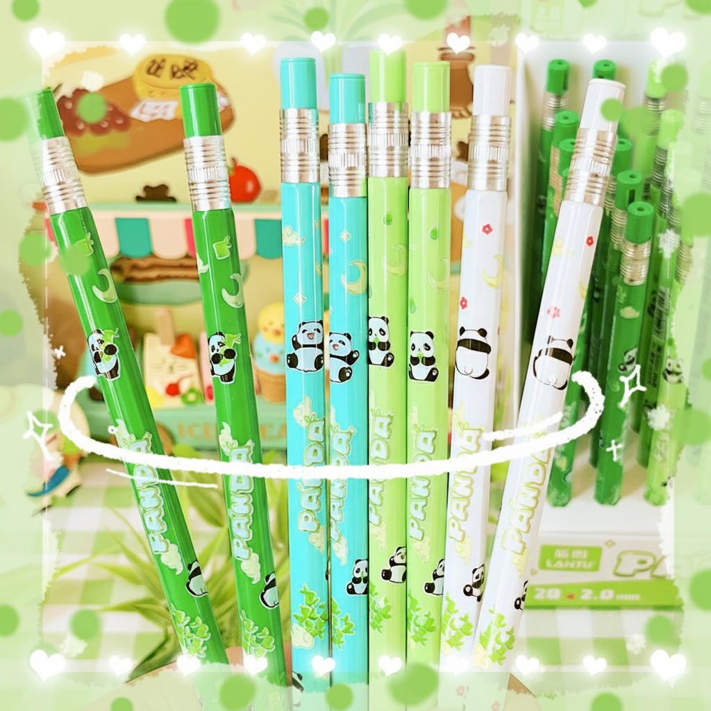Panda Mechanic Pencils - 2mm ✏️