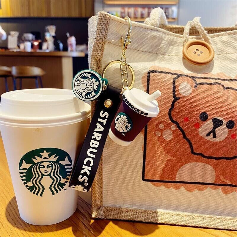 Starbucks Coffee Cup 3D Keychains
