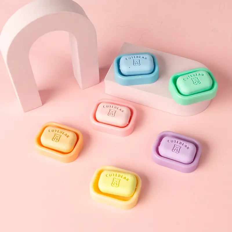 Soap Shaped Erasers