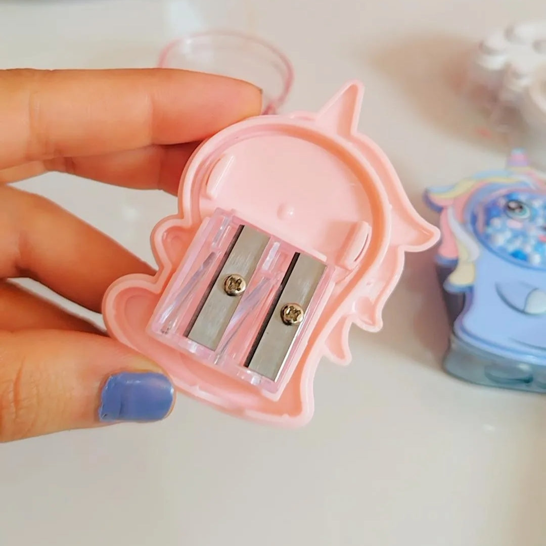 Unicorn-Dino Dual Size Sharpener