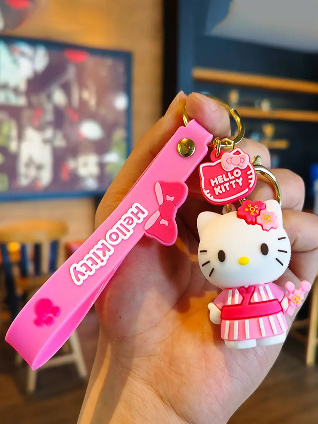 3D Silicone Keychain