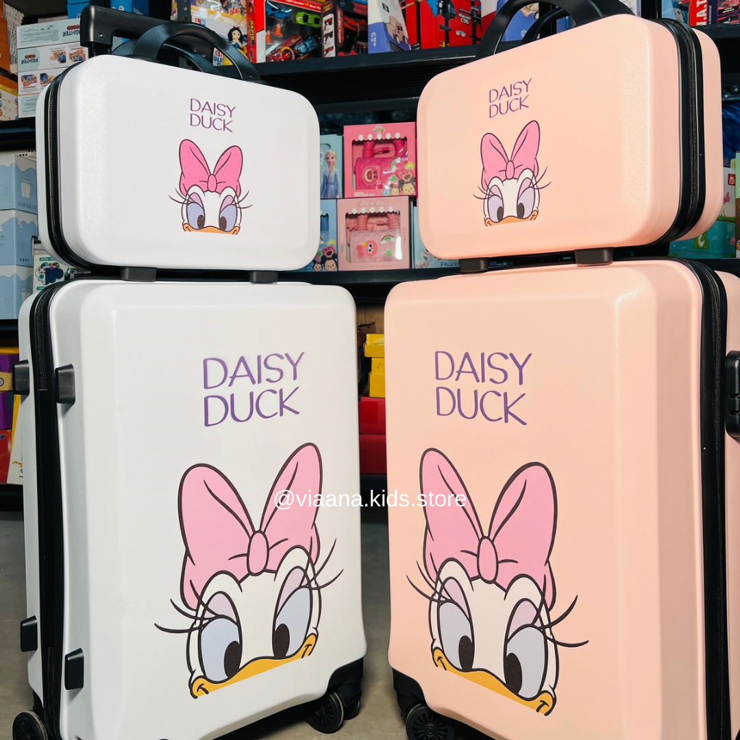 Daisy Duck Trolley Bag with Vanity