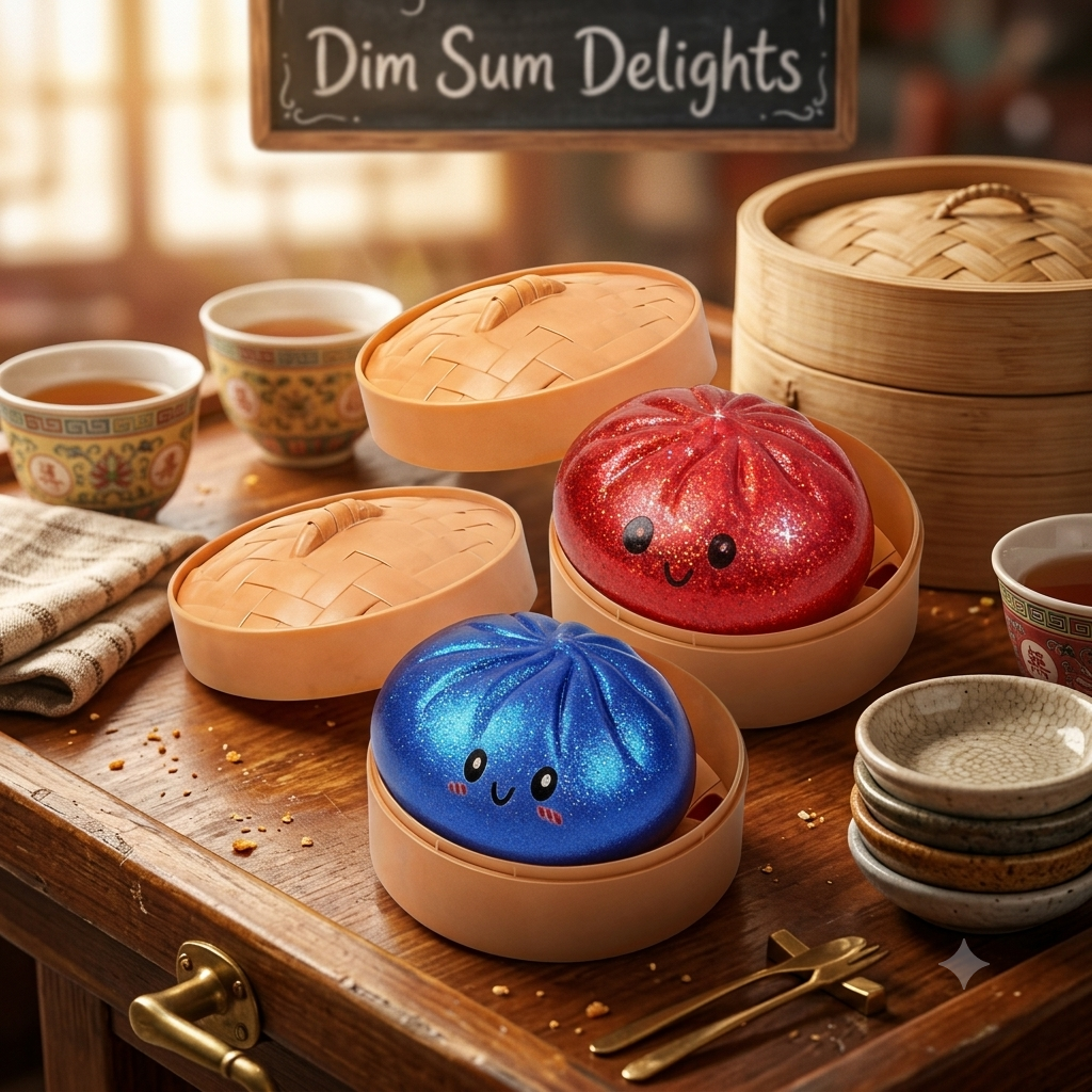 Jumbo Glitter Mystery Dumpling - 1pcs