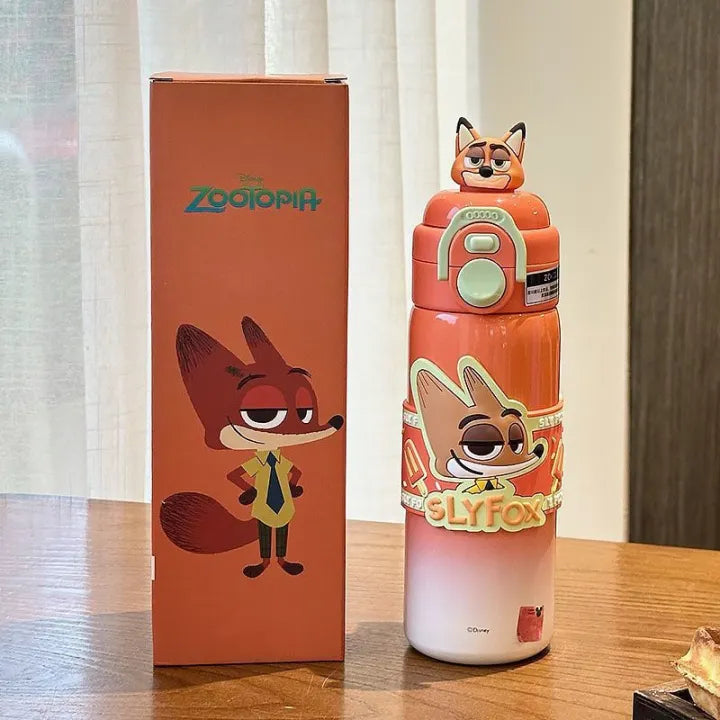 Zootopia - Premium Sipper | 2 Cap | 500ml
