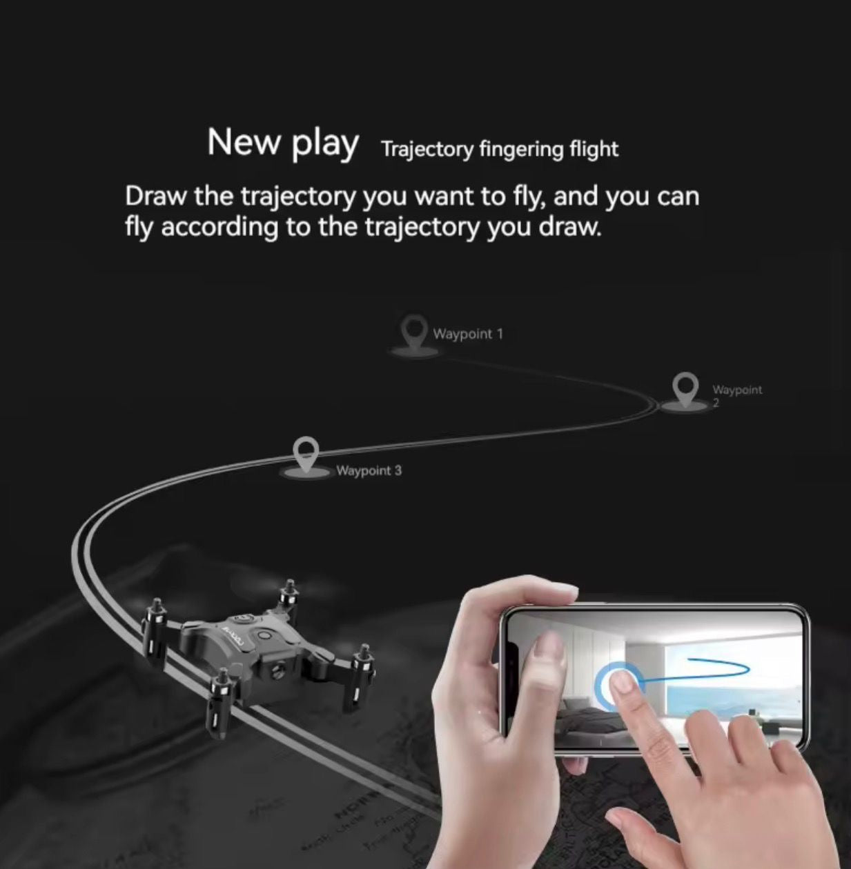 4DRC - 4D-V2 Wifi Drone | Motion Camera | Voice Control