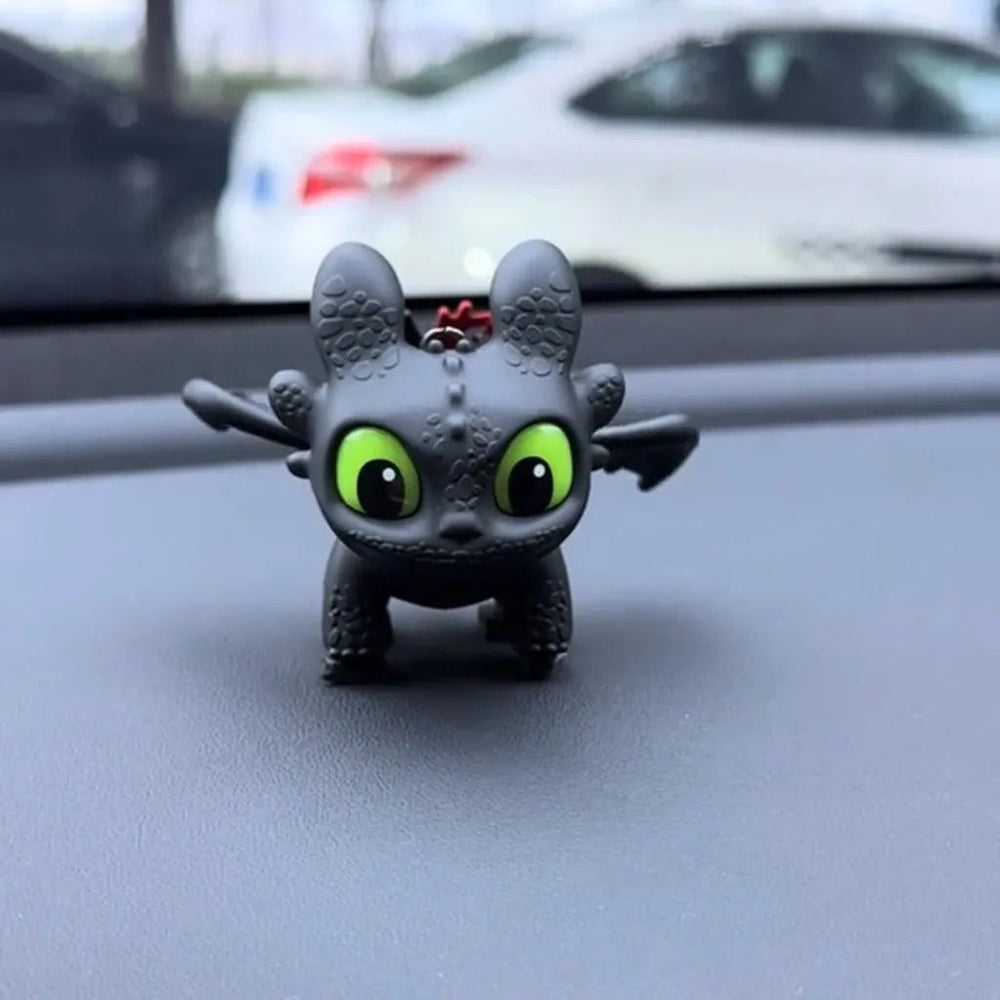 Mini Glowing Dragon - Trendy Keychain