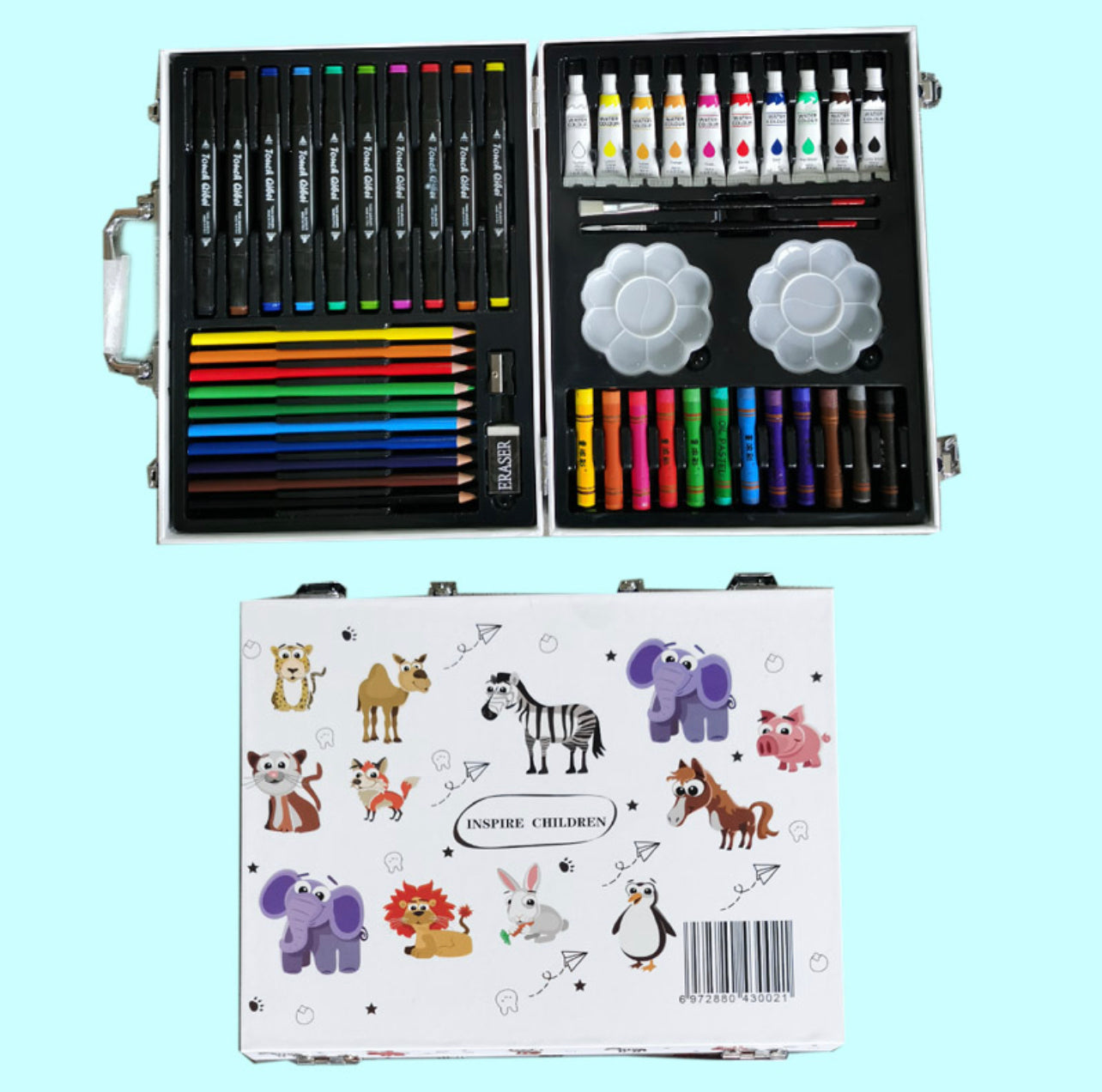 Zoo Coloring Trunk - Beginner’s Colouring Paradise