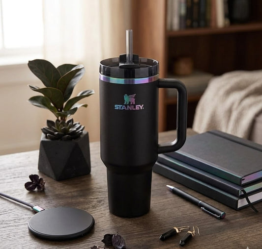 Stanley Black Chroma - Quencher® H2.0 FlowState™ Tumbler | 1.18L