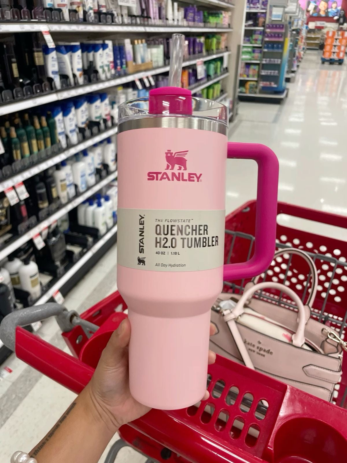 Stanley Flamingo - Quencher® H2.0 FlowState™ Tumbler | 1.18L