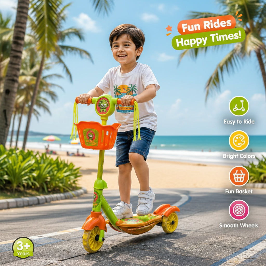 Boom Kids - Musical Scooter | Lights
