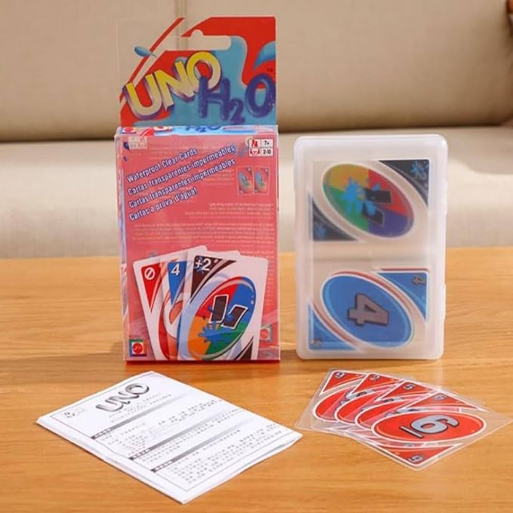 UNO H2O - Waterproof Plastic Playing Cards