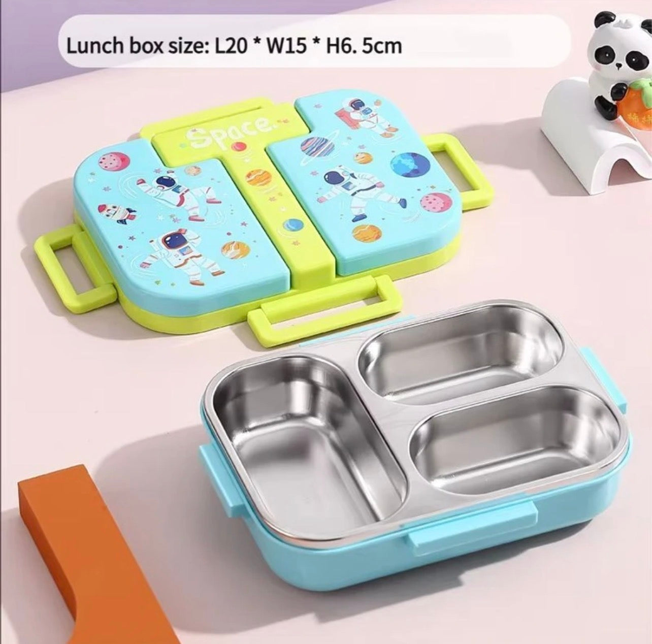 LaxSon - 3 Grid Spill Free Mini Lunchbox