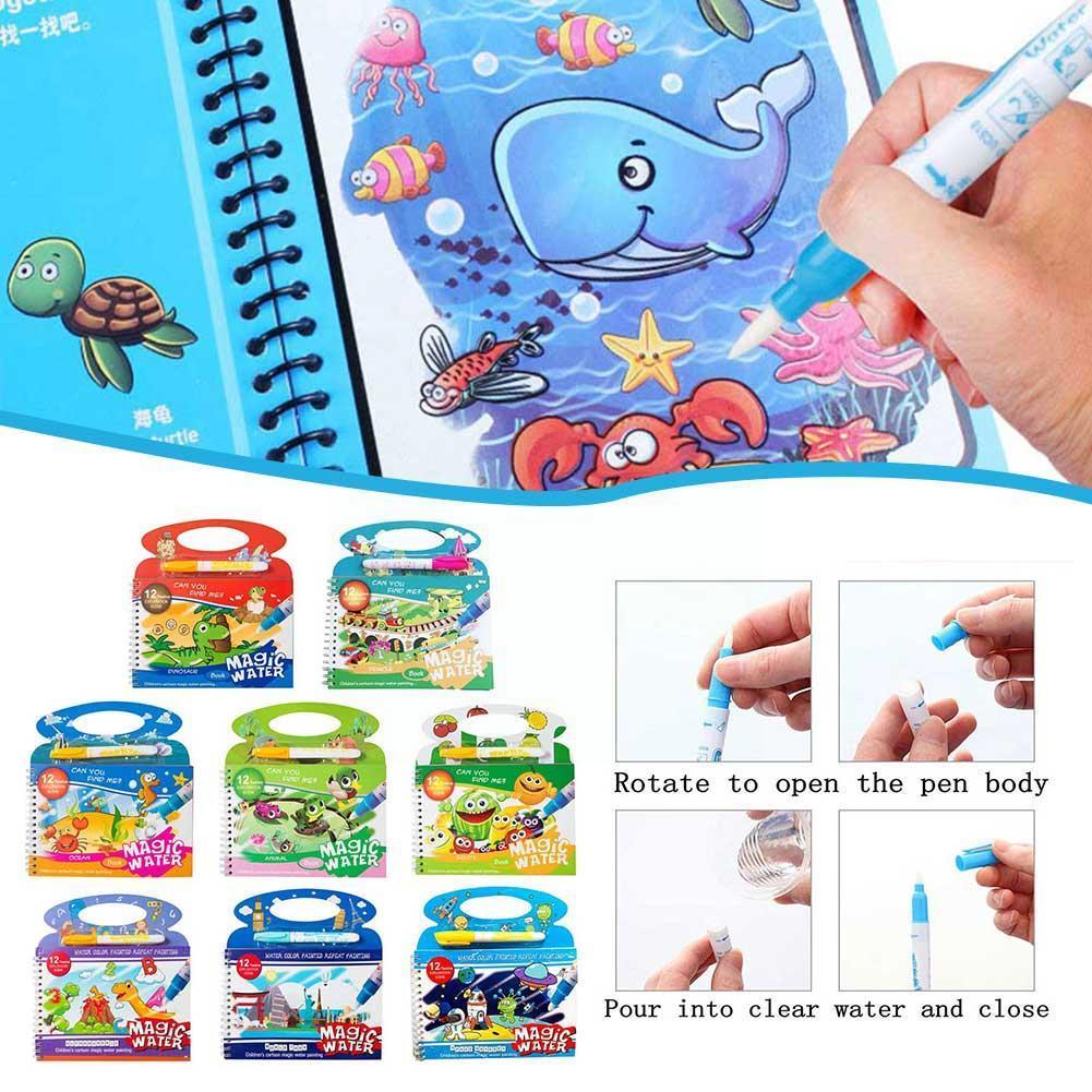 Water Magic Book - Reusable