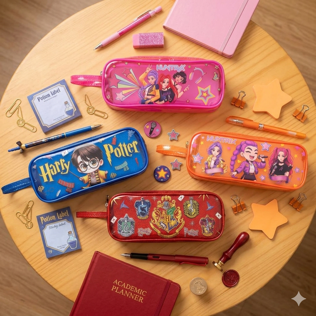 Kids Trendy Jelly Pouch - K-Pop | Harry Potter