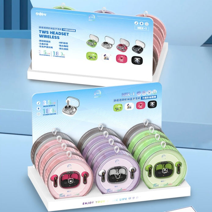 Transparent Bluetooth Earbud - Premium Quality